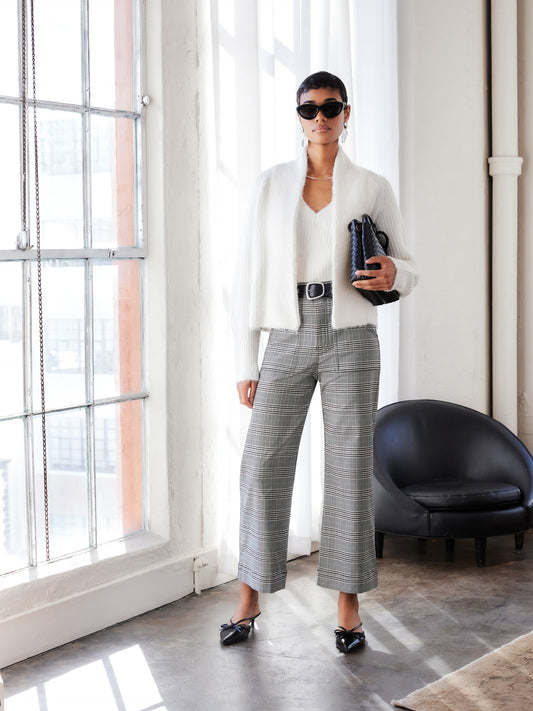 Fifteen Twenty Rylee Crop Pant in Plaid