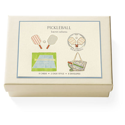 Karen Adams Designs Pickleball Note Card Box