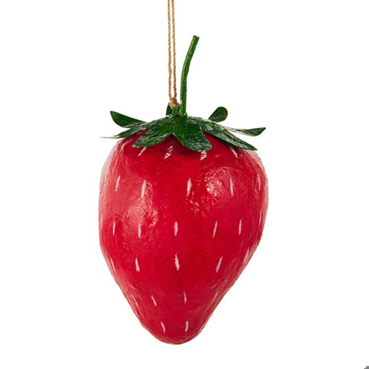 11 Paper Mache Strawberry