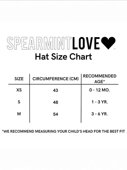 SpearmintLOVE USA Baby/Kids Baseball Hat | Vintage Red