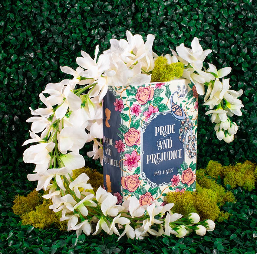 Large Book Vase, Pride and Prejudice