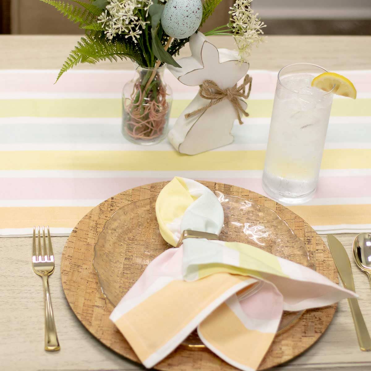 Candy Stripe Table Runner