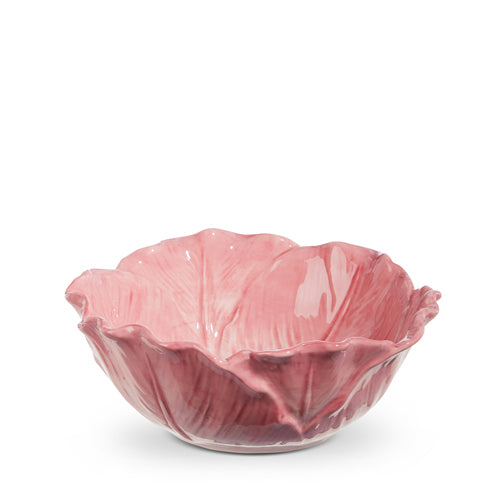 Pink Cabbage Ceramic Bowl- 6"