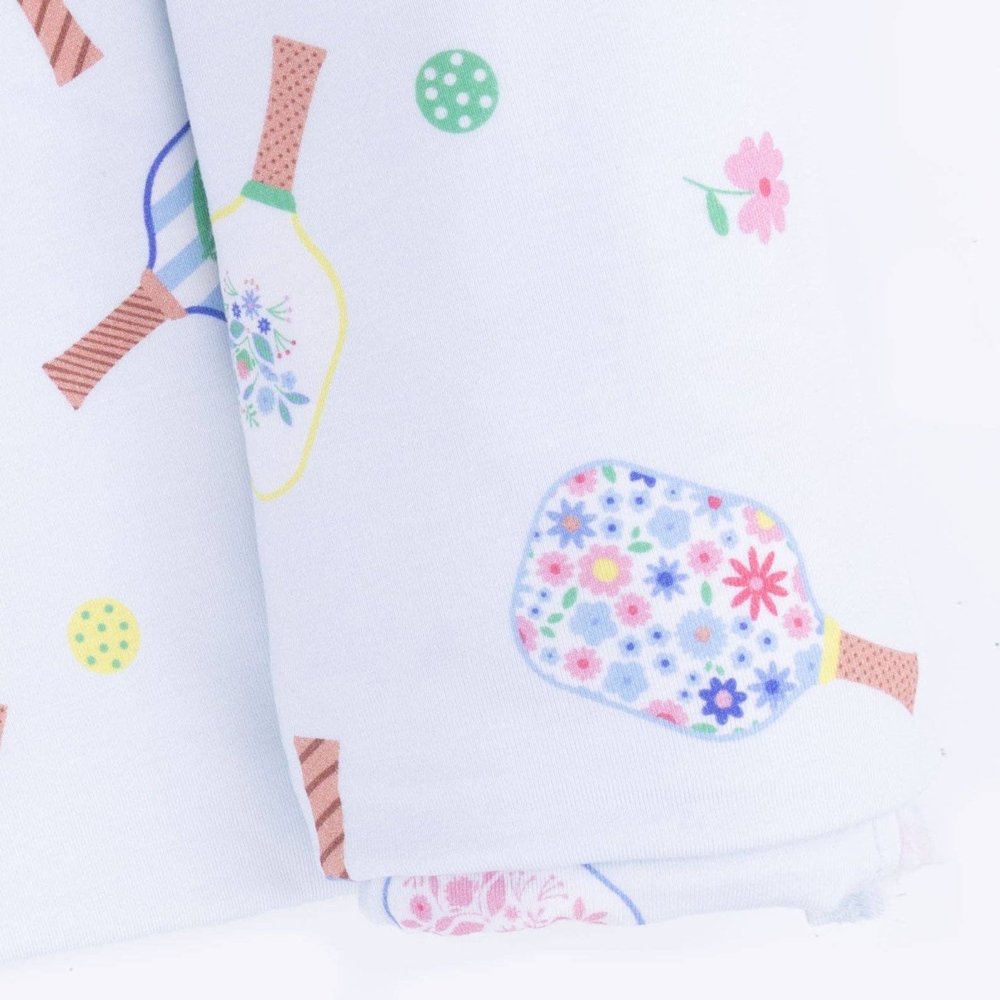 Angel Dear Floral Pickleball | Swaddle Blanket