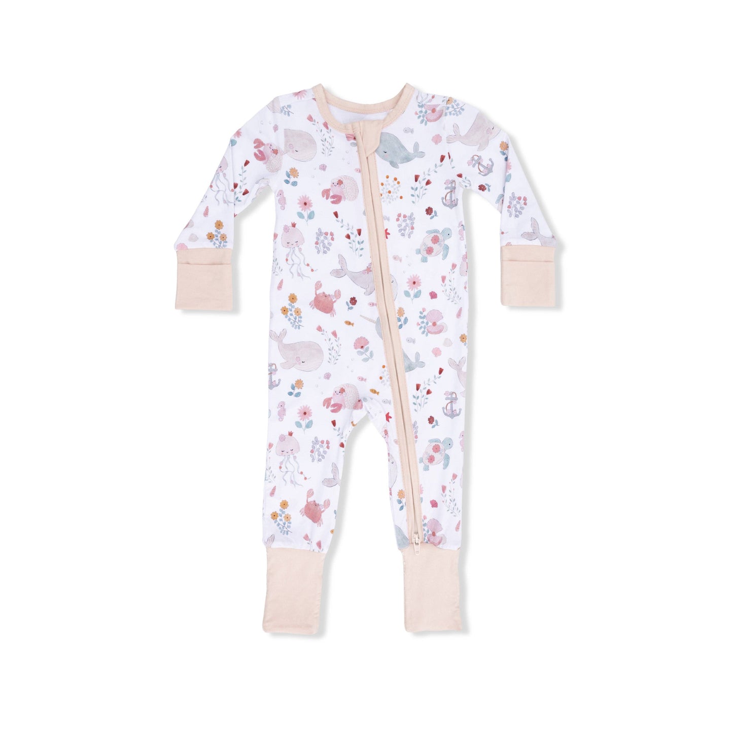 Angel Dear Garden Sea Creatures | Convertible Romper