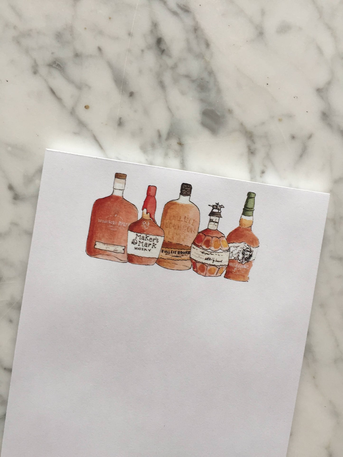 Kentucky Bourbons Notepad