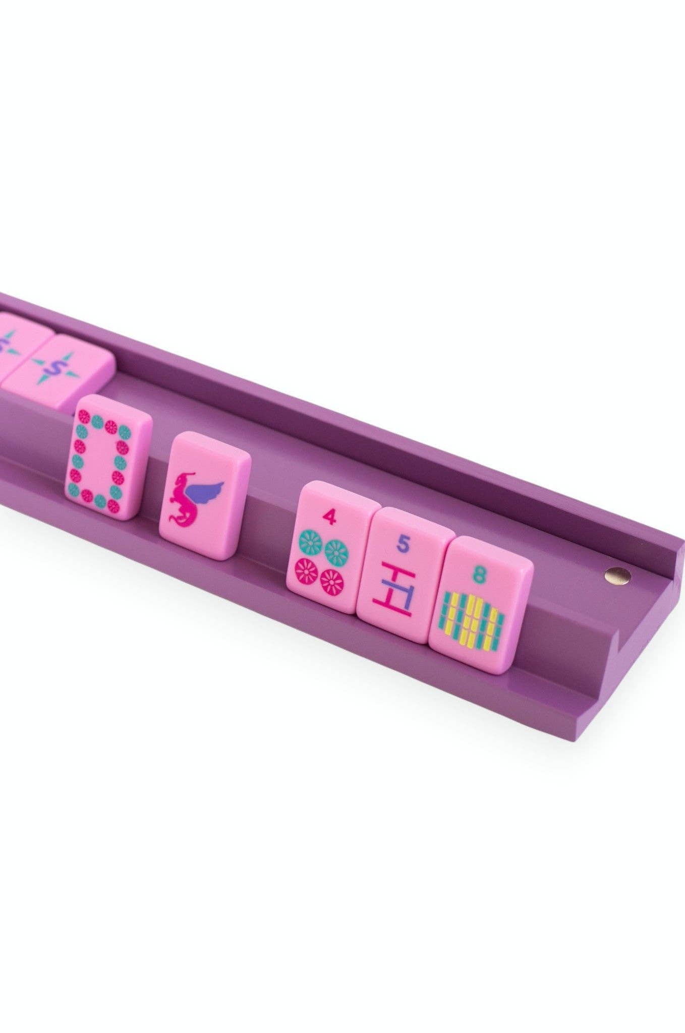 Peace Love Mahjong Mahjong Racks & Pushers | Chartreuse