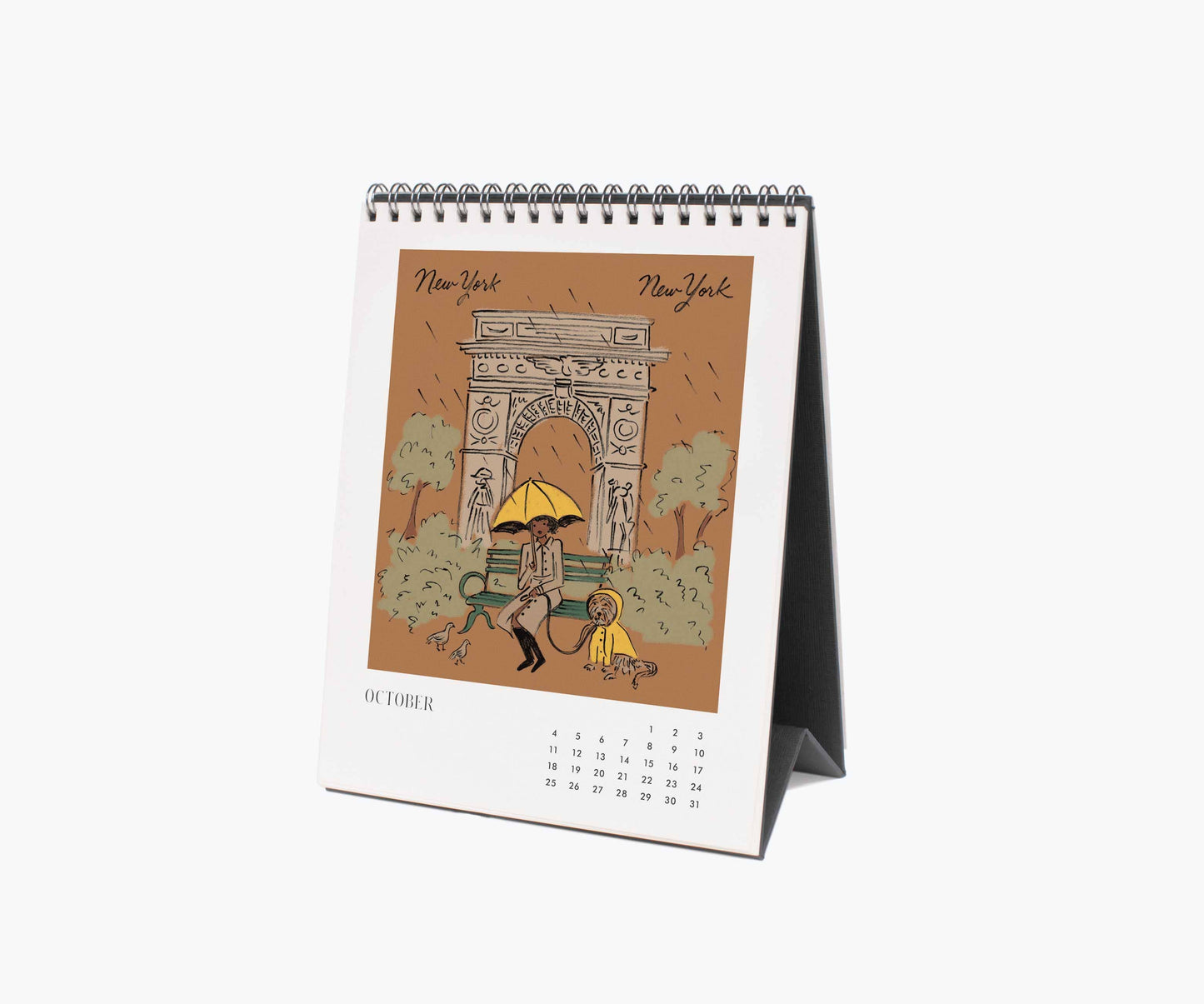 Rifle 2026 Travel Sketchbook Desk Calendar