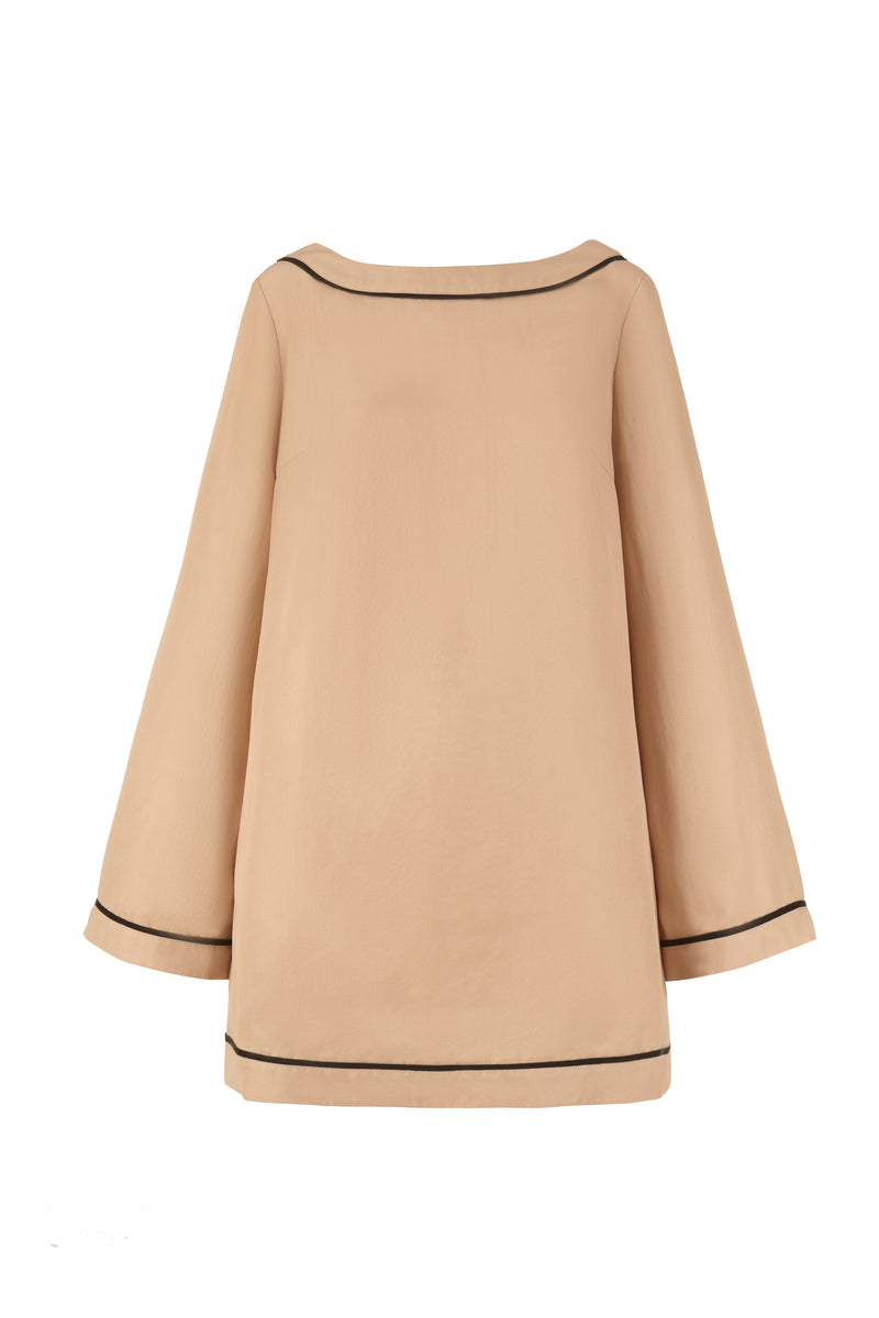 Sancia Lion Dress in Fawn