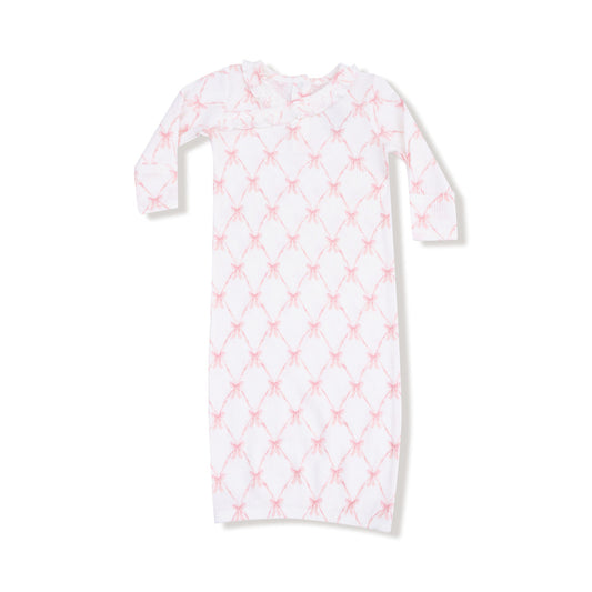 Angel Dear Ribbon Bow Trellis Kimono Gown