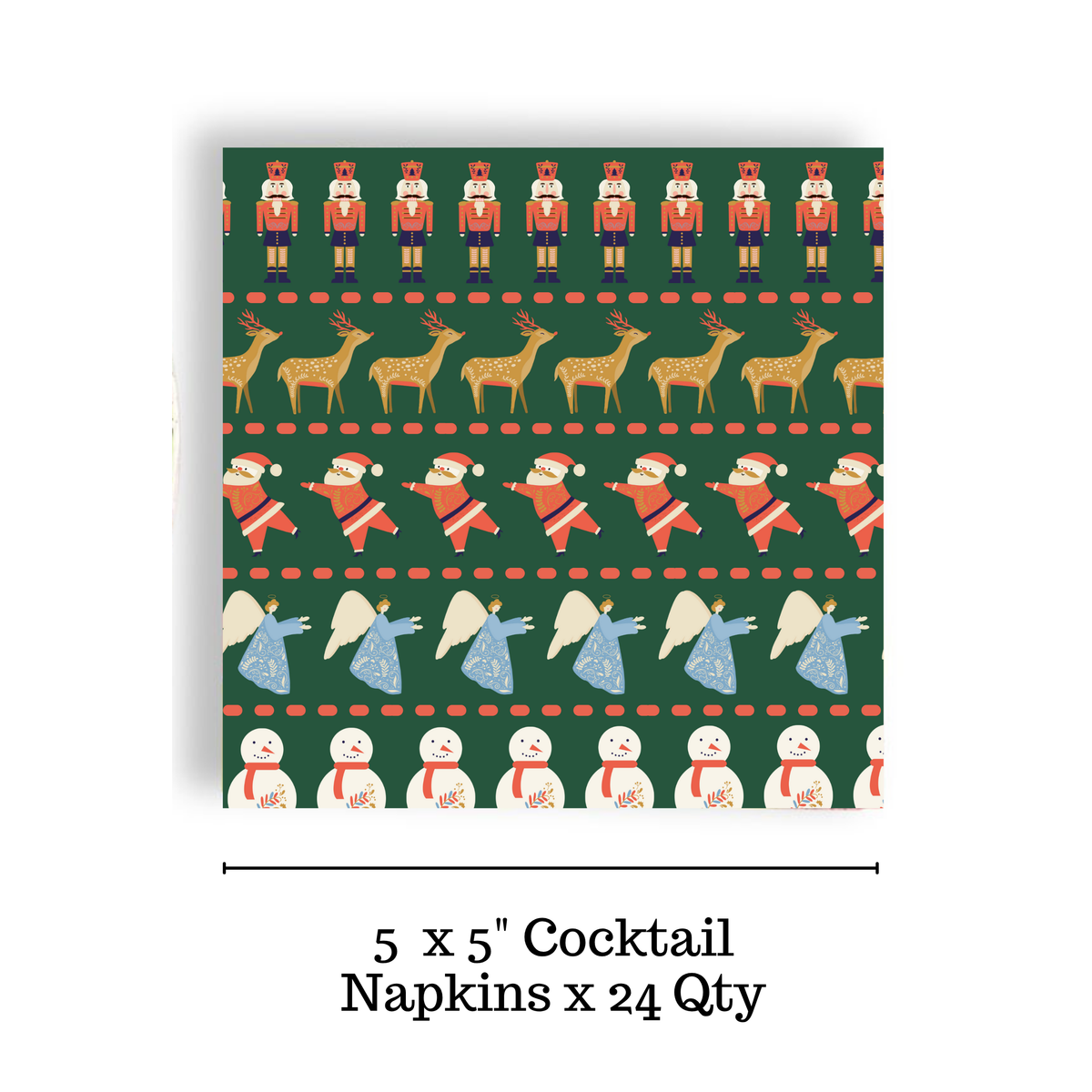 Paper Holiday Cocktail Napkin | Felix Navidad