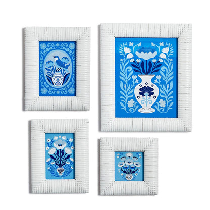 5x7 Chinoiserie Framed Wall Art