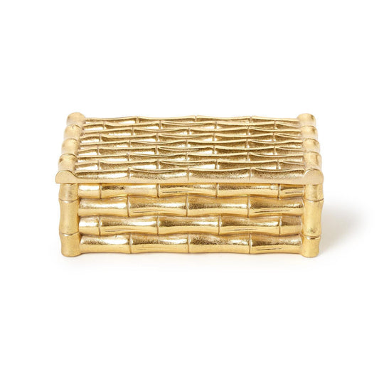 Gold Bamboo Box