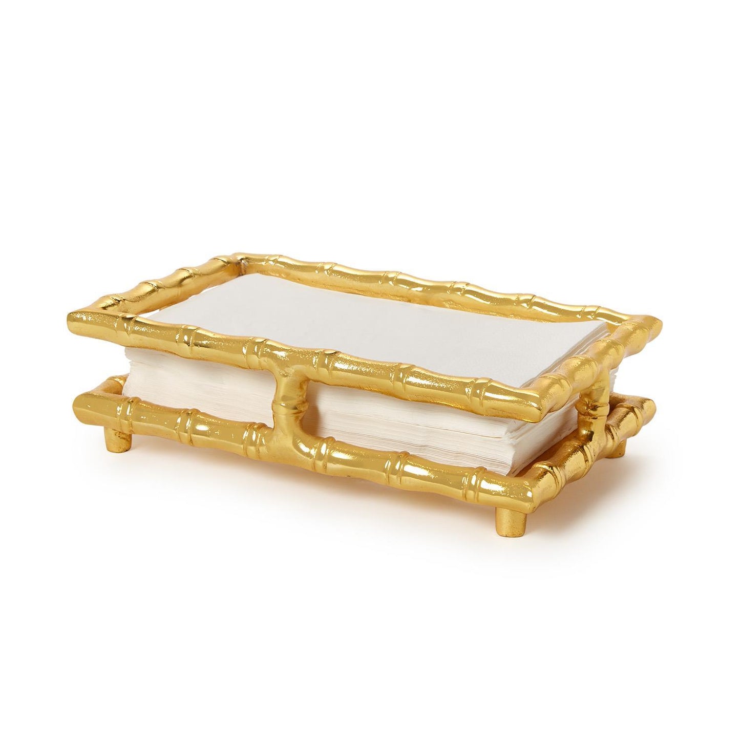 Golden Bamboo | Guest Towel Napkin Holder