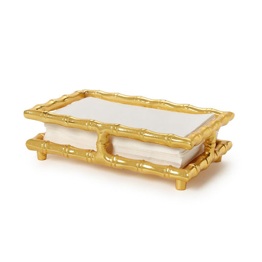 Golden Bamboo | Guest Towel Napkin Holder