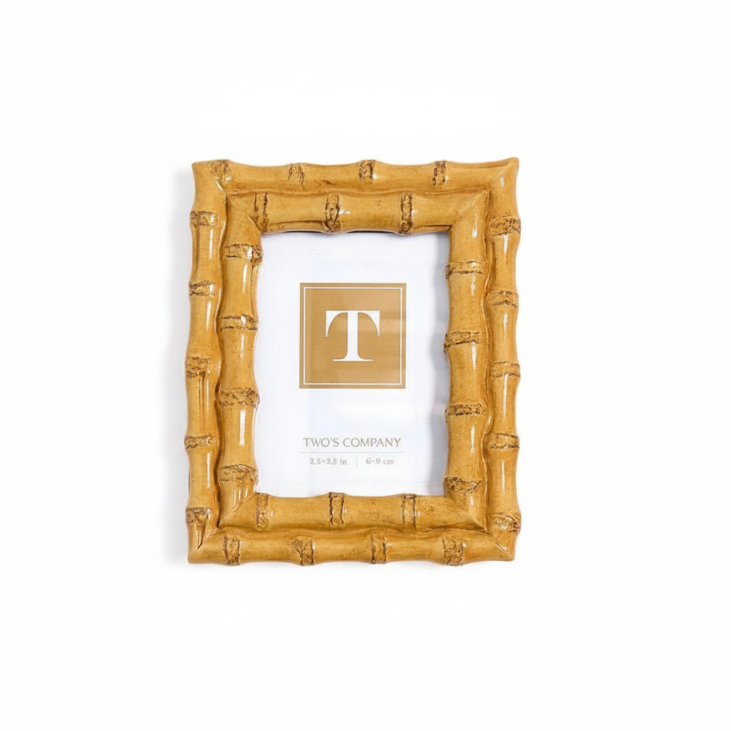 Blonde Bamboo Frame | 2.5x3.5 Rectangle