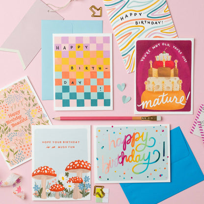 Beautiful Meadow Birthday Greeting Card