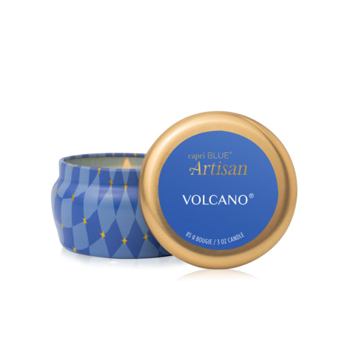 Capri Blue Artisan Winter Bazaar Mini Tin | Volcano 3 Oz