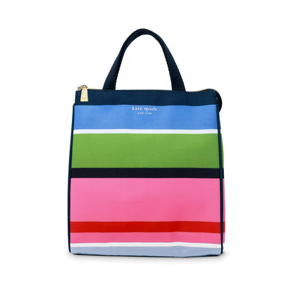 Kate Spade New York Lunch Bag- Sunny Day Stripe