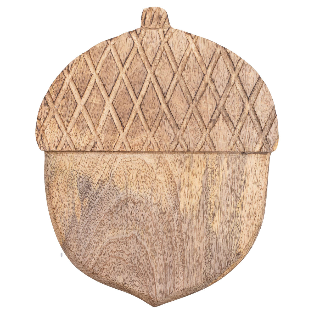 Acorn Mango Wood Cutting Board | 11.75