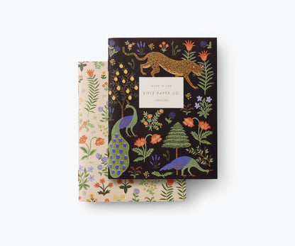 Rifle Paper Co. - Pair of 2 Menagerie Pocket Notebooks