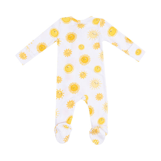 Happy Suns 2 Way Zipper Footie