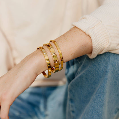 Elsie Gold Stackable Bracelet
