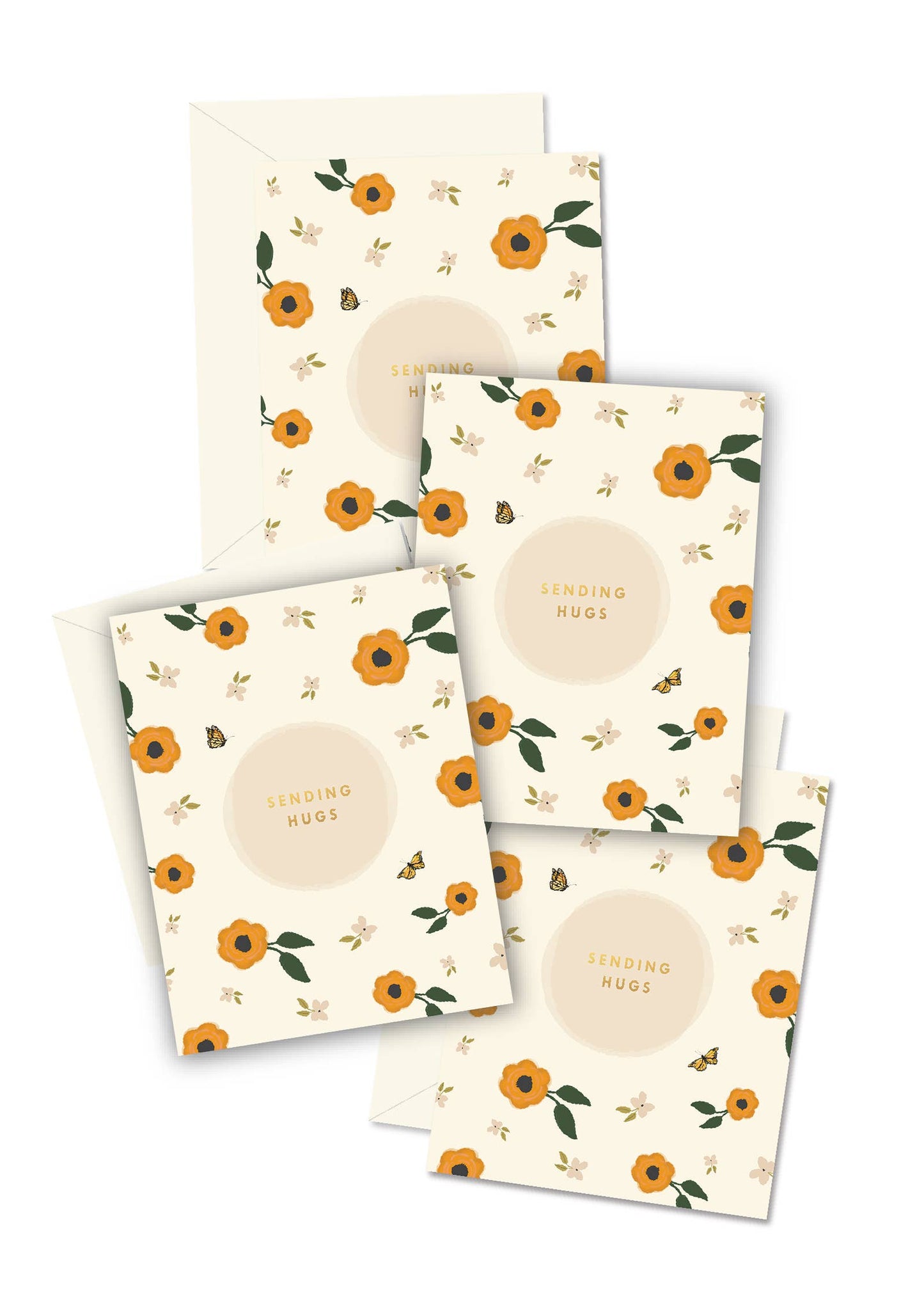 Sending Hugs Greeting Cards Boxed Set