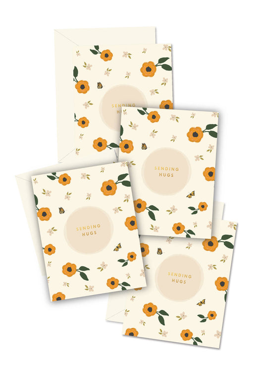 Sending Hugs Greeting Cards Boxed Set