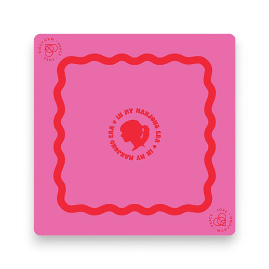 Peace Love Mahjong Mat | Pink Lover Era