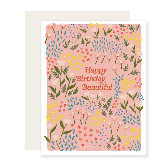 Beautiful Meadow Birthday Greeting Card