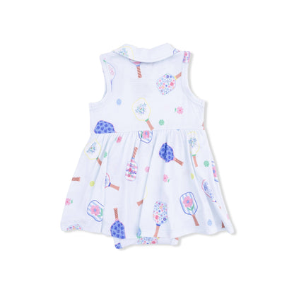 Angel Dear Floral Pickleball | Polo Tennis Dress