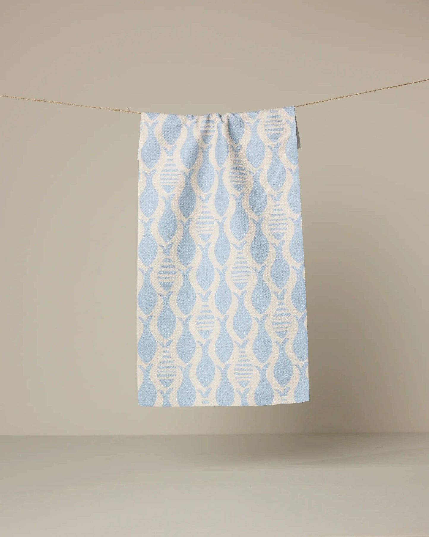 Geometry Fishing Line Bar Towel