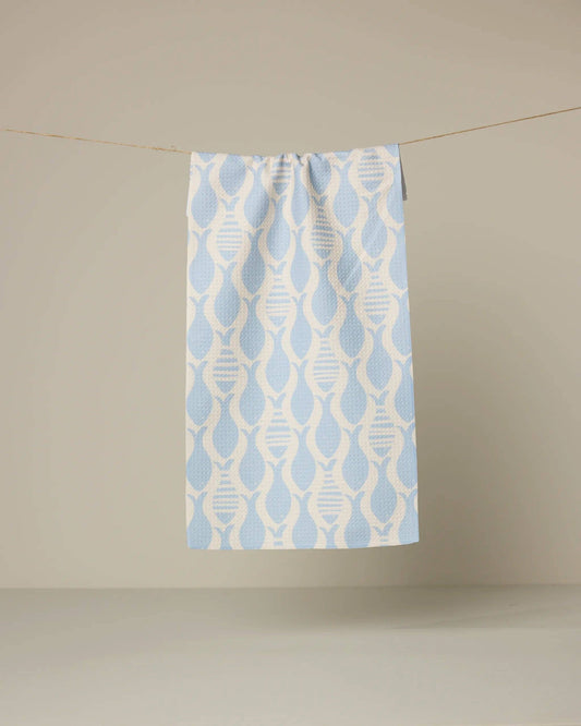 Geometry Fishing Line Bar Towel
