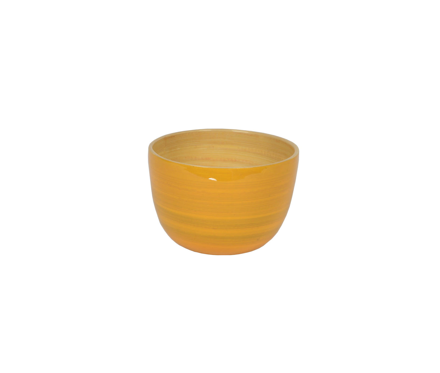 Bamboo Soup Bowl: Orange