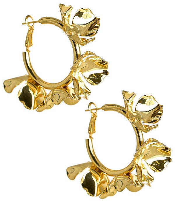 Lisi Lerch Lydia Gold Hoop Earring