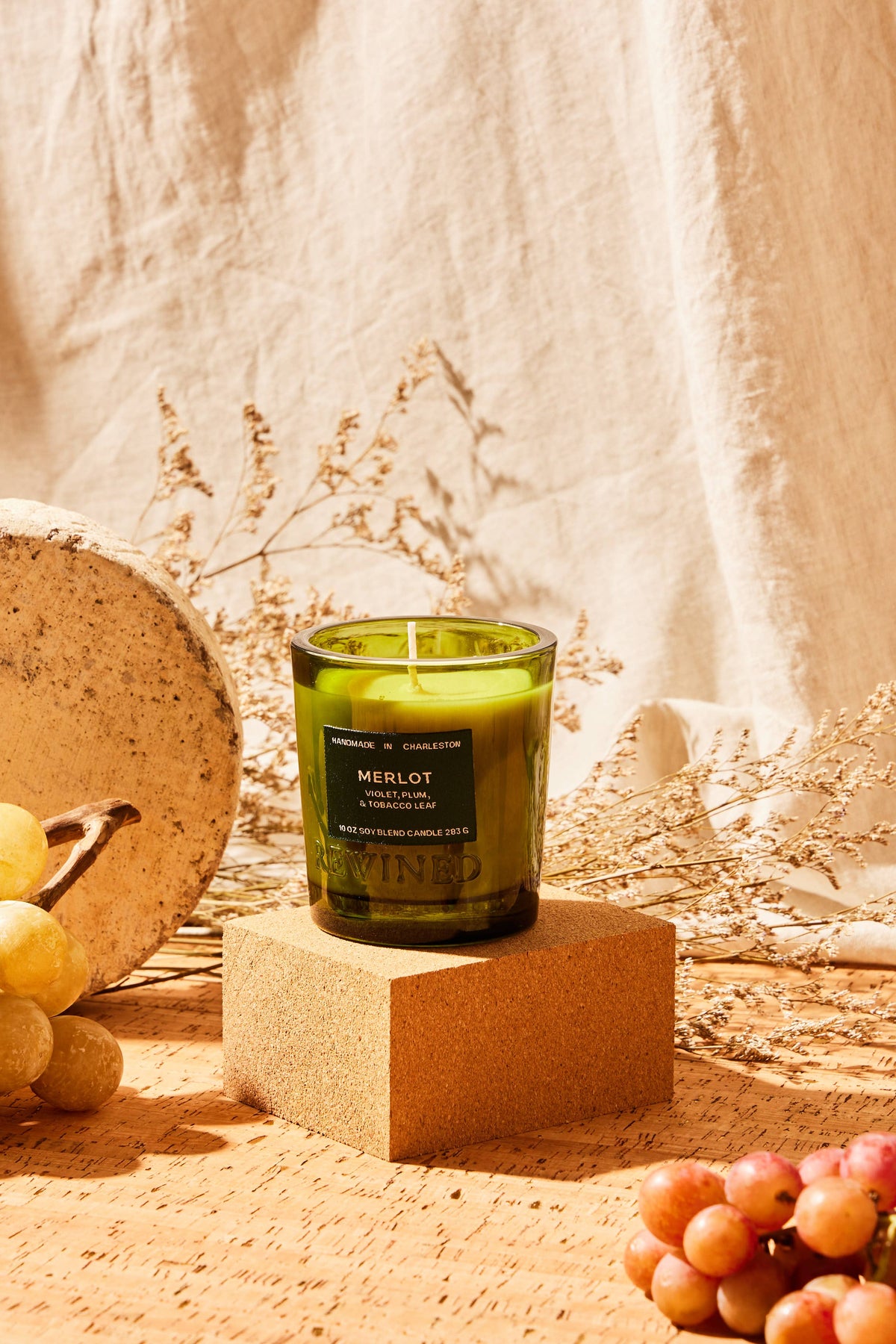 Rewined Merlot Candle