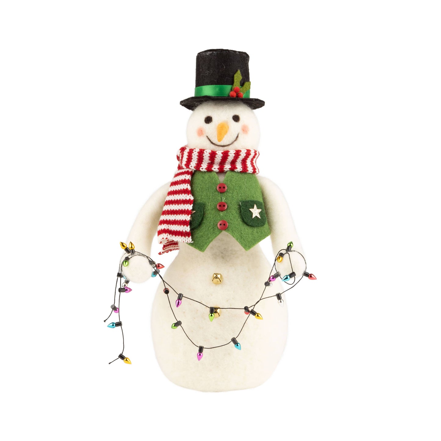 Top Hat Felt Snowman