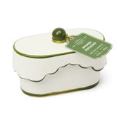 Paddywax Cherie Porcelain Ceramic Candle | Smoked Pistachio 5.5 Oz