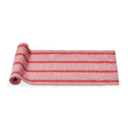 Red & White Stripe Runner