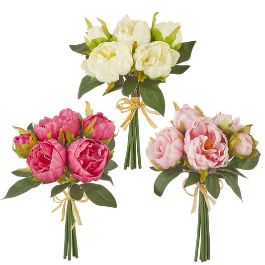 10.5 Real Touch Peony Bundle