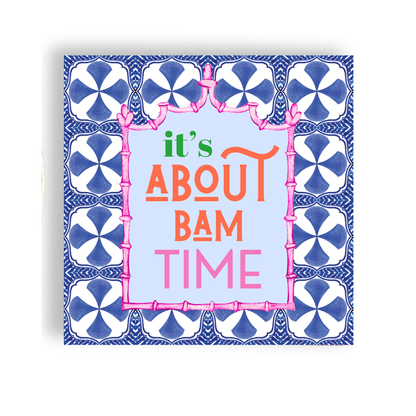 Paper Cocktail Napkin | Bam Time