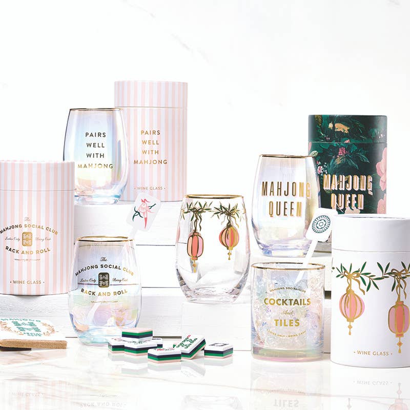 Gold Foil Rocks Glass |Cocktails and Tiles