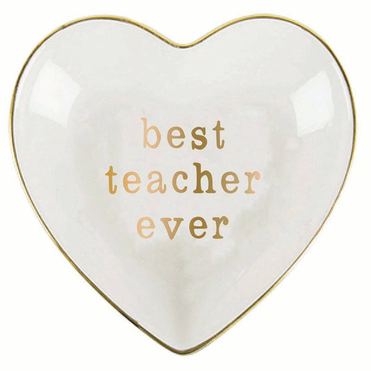 Best Teacher Ever Trinket Dish