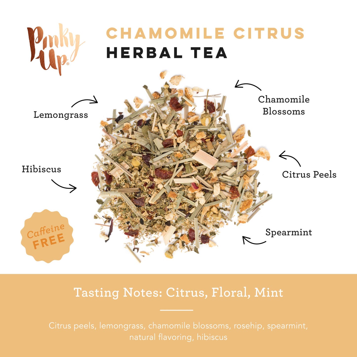 Chamomile Citrus Herbal Tea