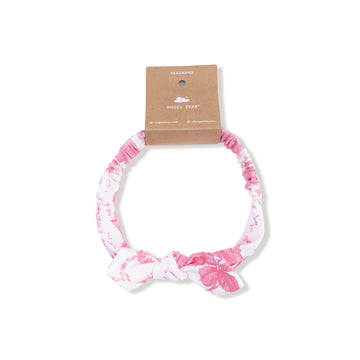 Angel Dear Vintage Pink Roses Knot Headband