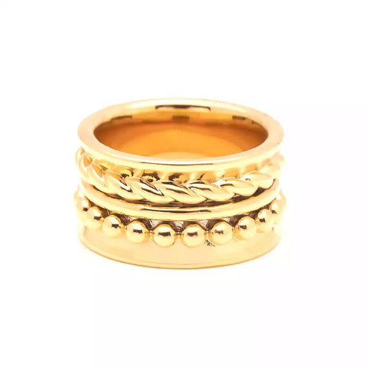 Gold Taylor Band Ring Size 6