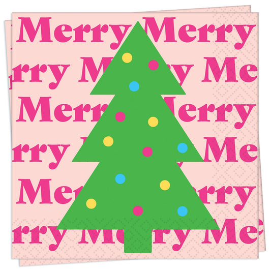 Christmas Merry Paper Luncheon Napkin