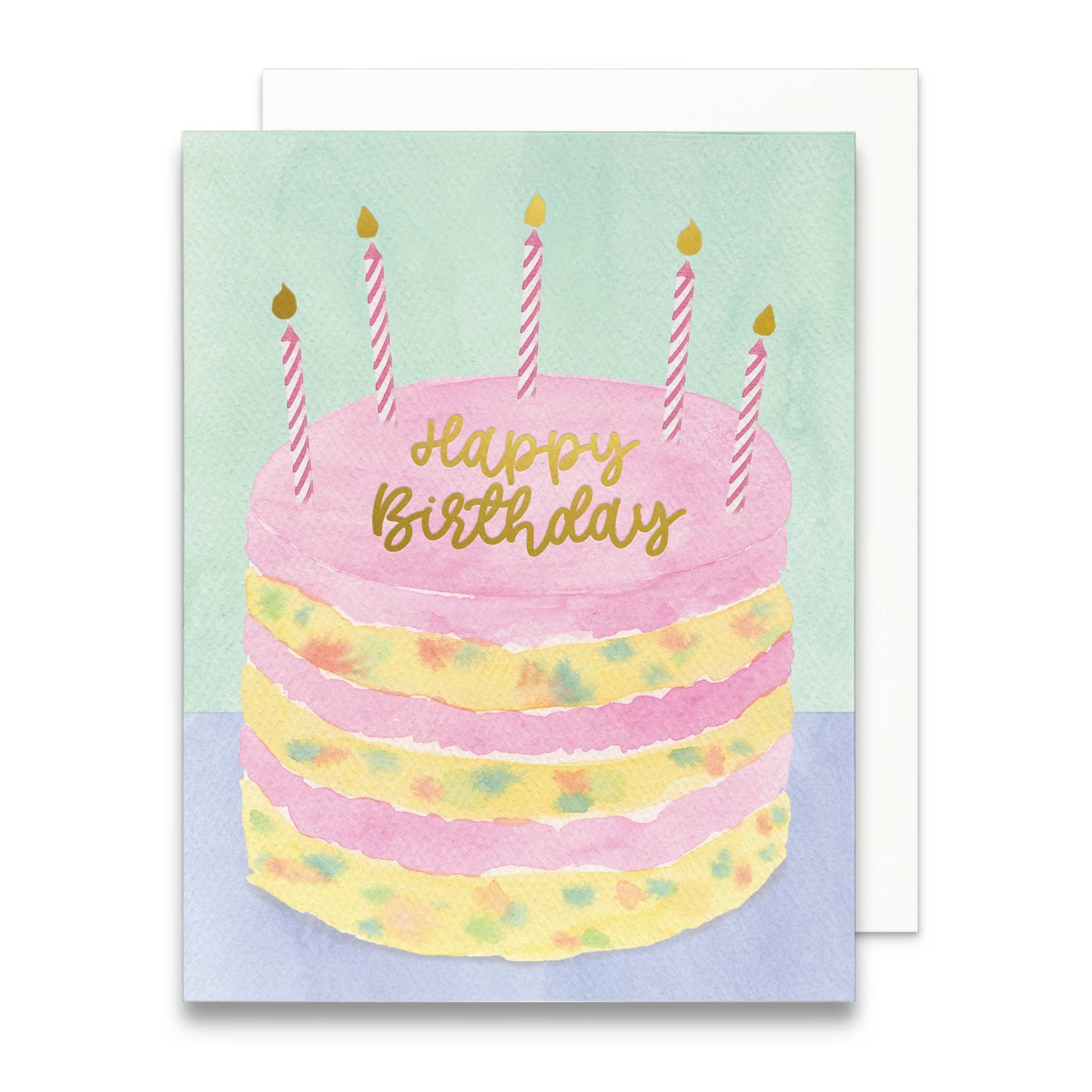 Gert & Co Funfetti Cake Greeting Card | Birthday