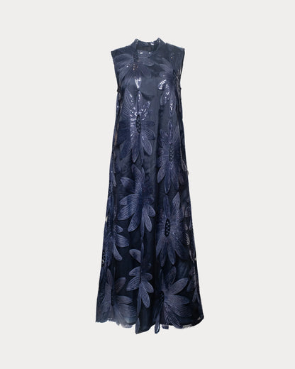 Frances Valentine Alice Dress with Sleeves | Navy